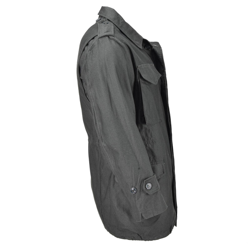 Genuino ejército griego M65 Jacket sin frase Trabajo gris uniforme Excedente militar NUEVO