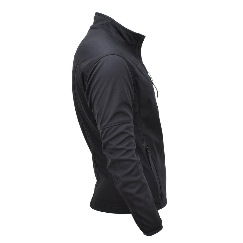 Chaqueta de viento de estilo militar a prueba de viento gore-tex membrana impermeable negro