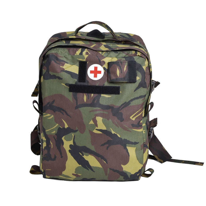 Genuino holandés Medic Medic Medicpack paramédico mochila impermeable DPM CAMO NUEVO
