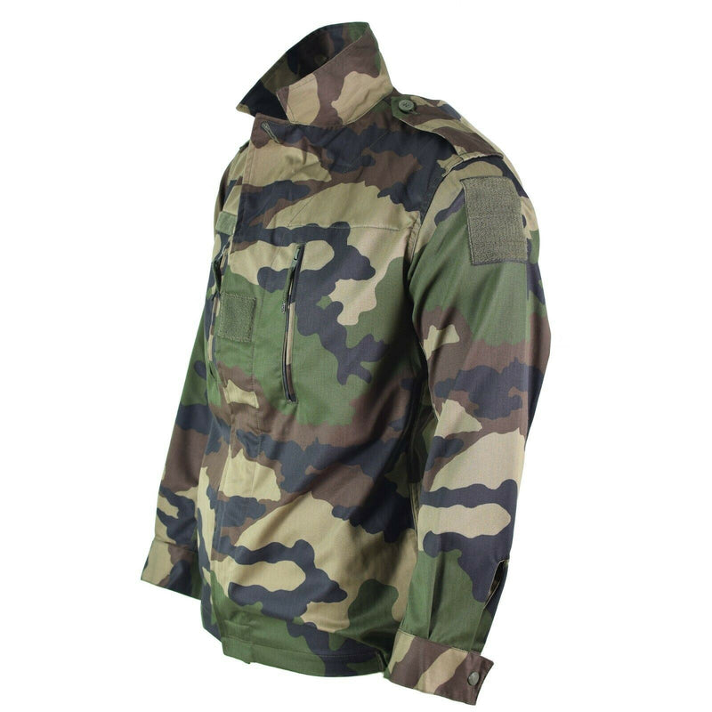 Genuino ejército francés f2 f2 chaqueta de combate fatiga ce camo problema militar excedente nuevo