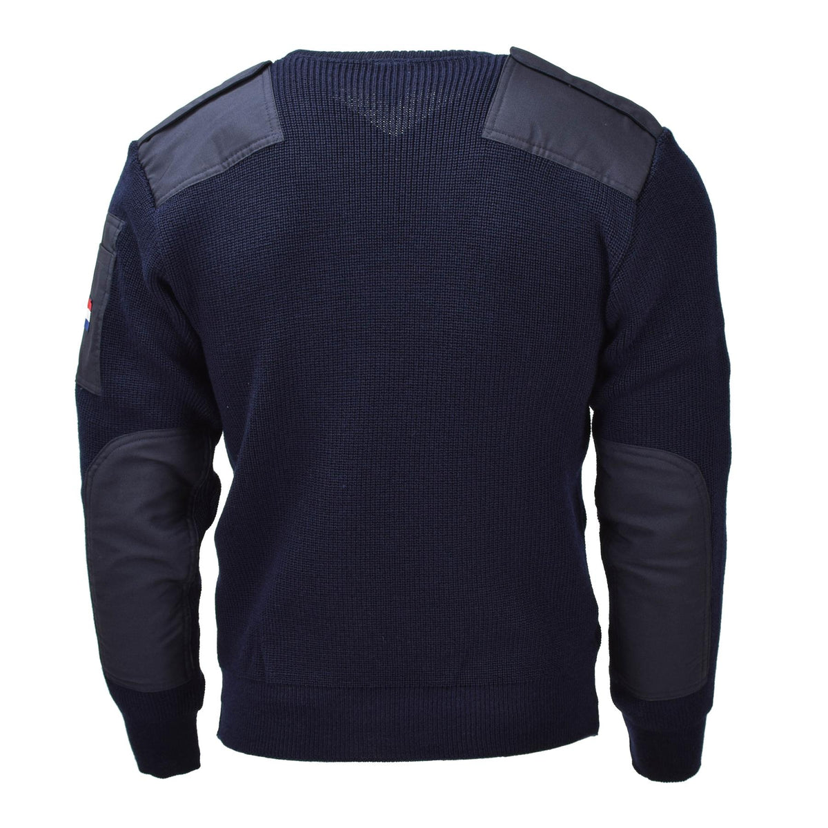 Original holandés militar azul suéter jersey de lana bodywarmer manga larga NUEVO