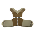M-TAC Corset Elite Portaplacas tácticas MOLLE Liberación rápida MTP Camo