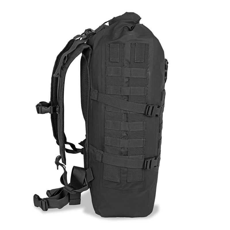SELLOS MIL-TEC BACK DE MARCA TÁCTICA DE MARCA TACTICA Rucksack impermeable 35L Negro