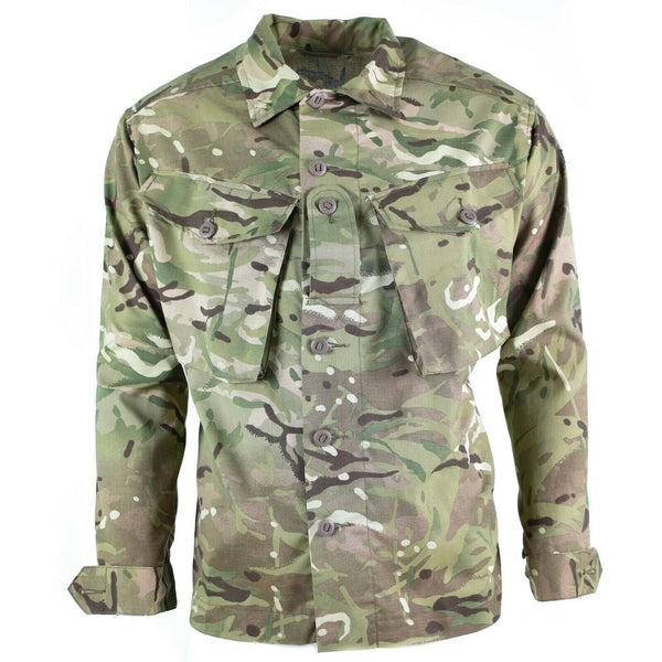 Problema genuino del ejército británico Combat MTP Field Jacket Multicam Camisa militar nueva