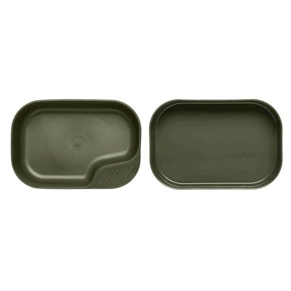 Brand Swedish Wildo Camp A Box Only Olive Green Camping Kit Plates Ligeros