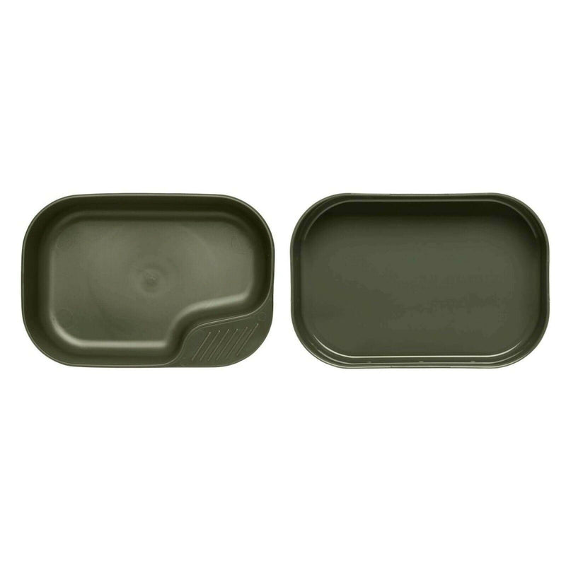 Brand Swedish Wildo Camp A Box Only Olive Green Camping Kit Plates Ligeros