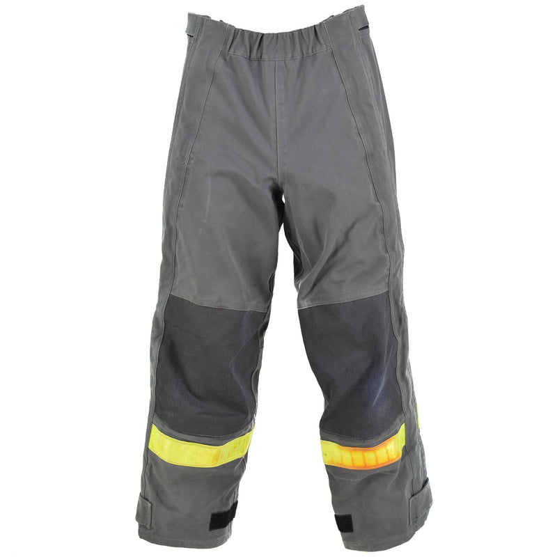 Pantalones genuinos de protección gris alemana de aramida resistente al calor