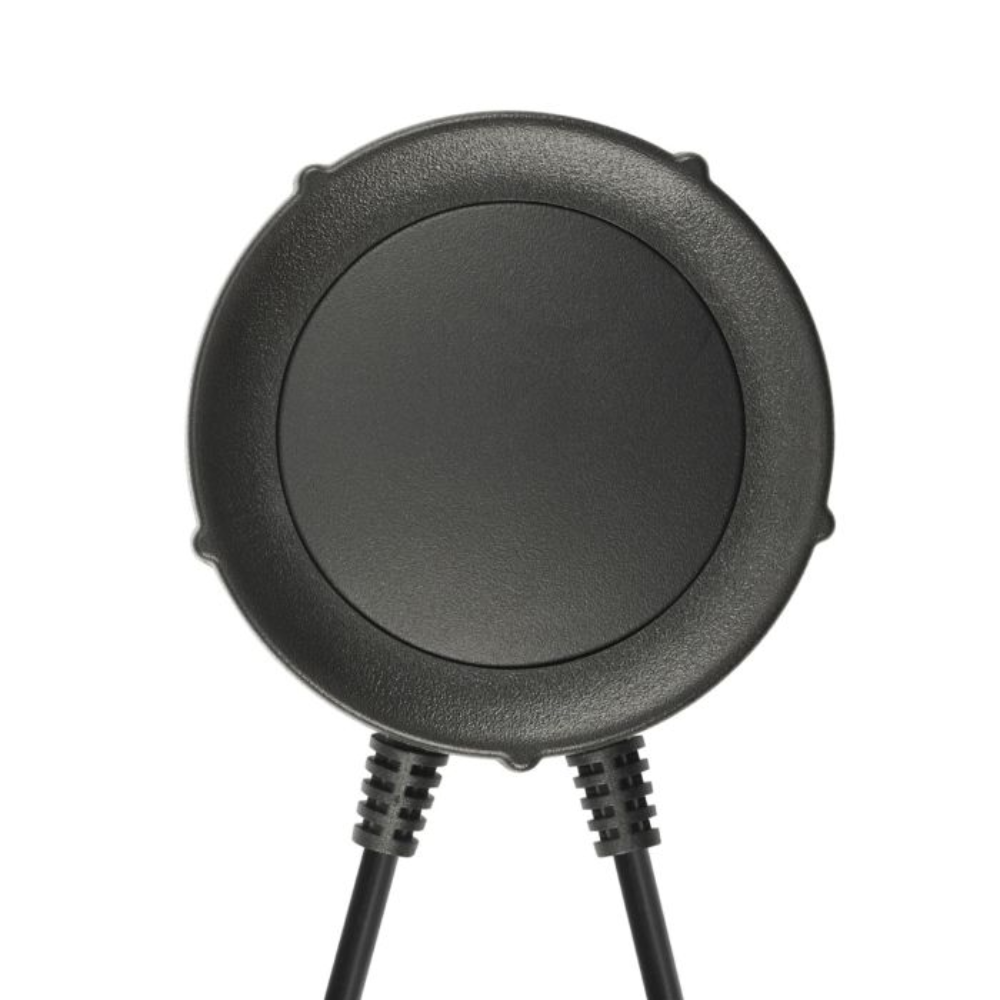 Adaptador EARMOR M55 PTT Kenwood Baofeng Adaptador de auriculares de radio de 2 pines Negro