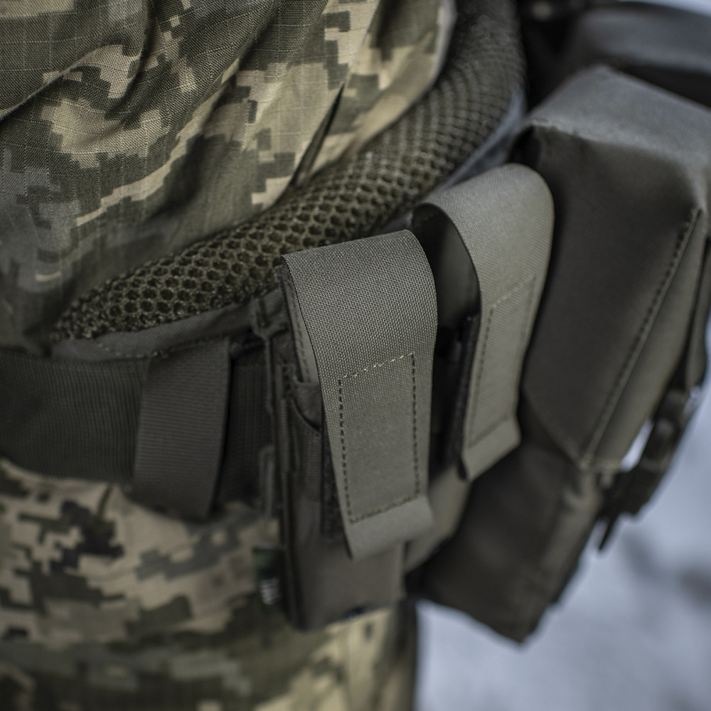 M-TAC Elite Universal Revista Multiherramienta Bolsa Táctica MOLLE Ranger Verde