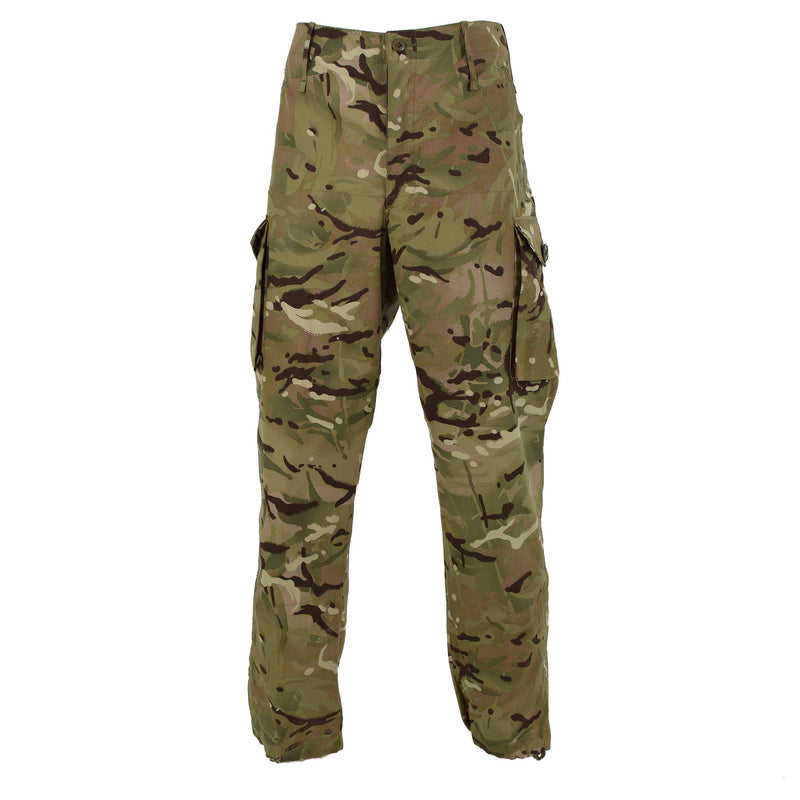 Pantalones del ejército británico genuino Tropas de campo Combate militar MTP Pantalones a prueba de viento