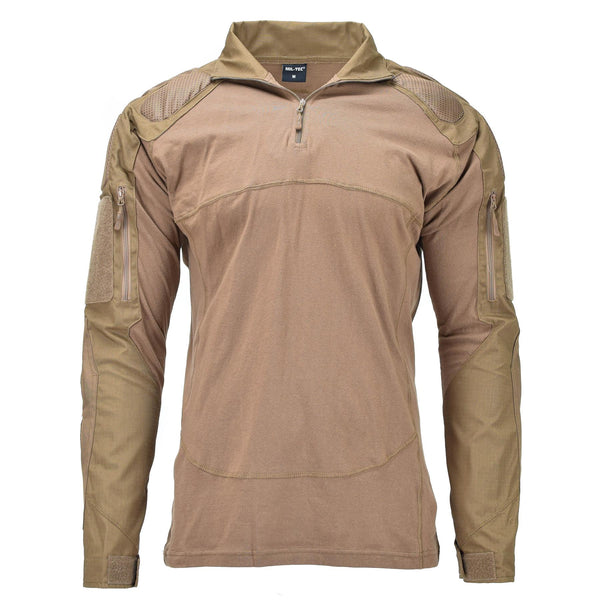 Mil-Tech Brand Military Style Troops Combat Shirts Coyote Color Bdu