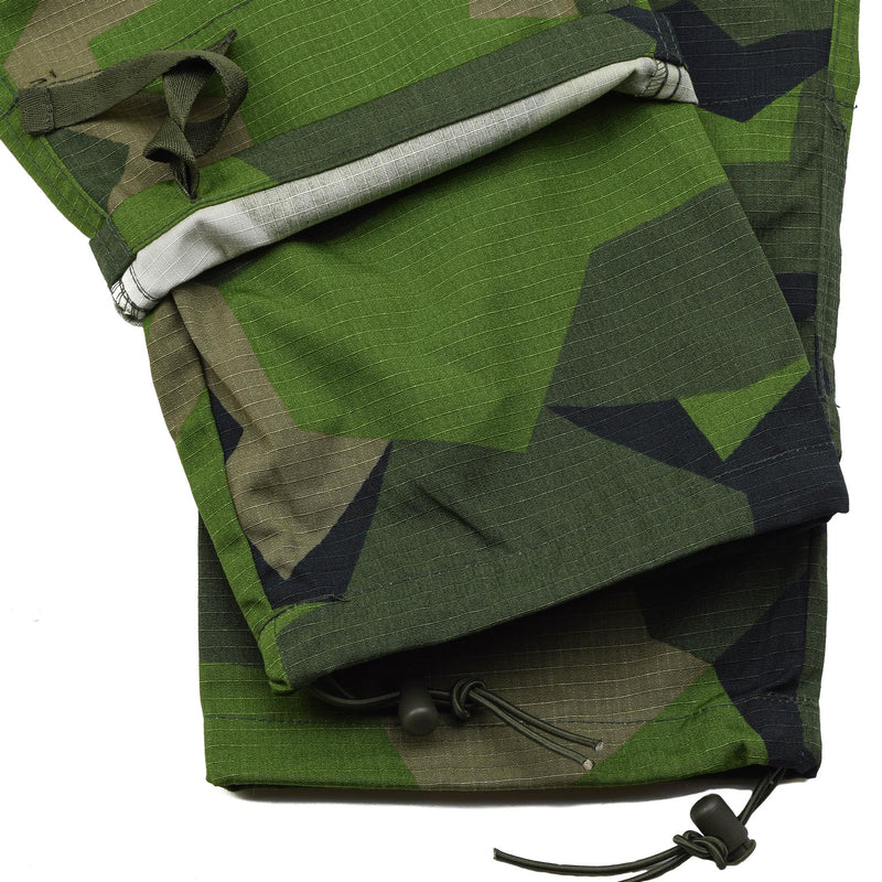 Tacgear Brand Swedish Military Combat Pants Splinter Cargo Cargo Ripstop