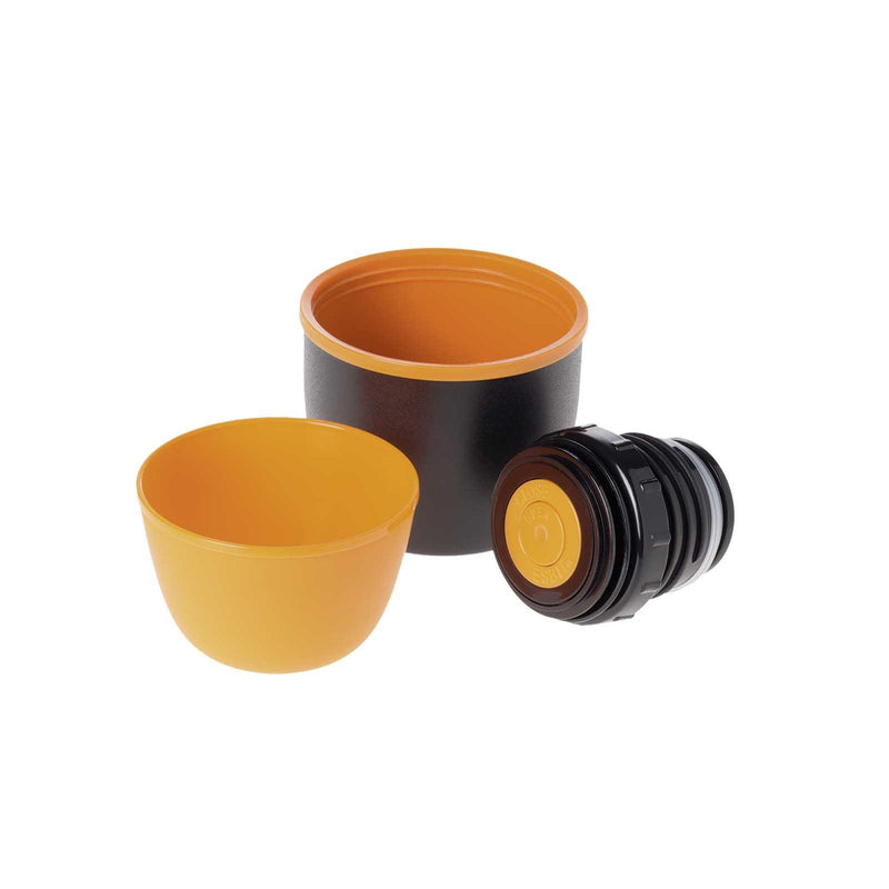 Frasco de vacío inoxidable de marca ESBIT 750ml Negro 12 horas de retención de calor Taza adicional