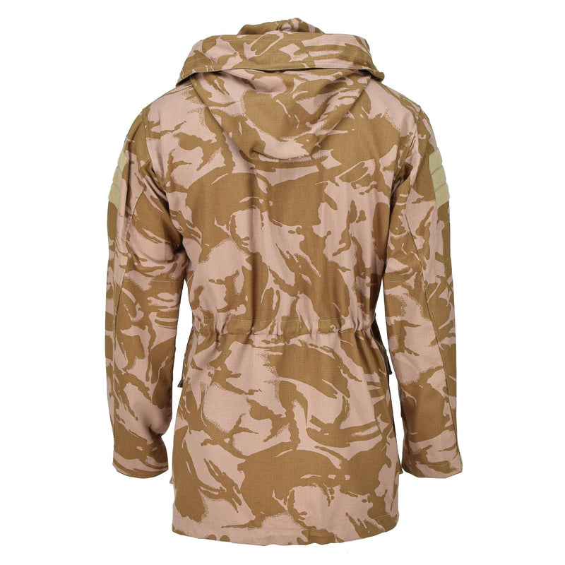 Jaqueta militar británica genuina British Smock Resistente a la parka con capucha a prueba de viento NUEVO