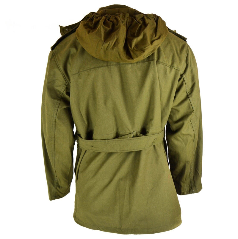 Original Check Army Field Parka M85 Ejército Problema de invierno encapuchado W Jacket W Lining Nuevo