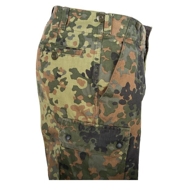 Problema genuino del ejército alemán Pantalones Flecktarn Combat Combate Camufas de camuflaje