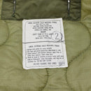 Original U.S. Military M65 Parka Liner Botones para clima frío extremo Verde oliva