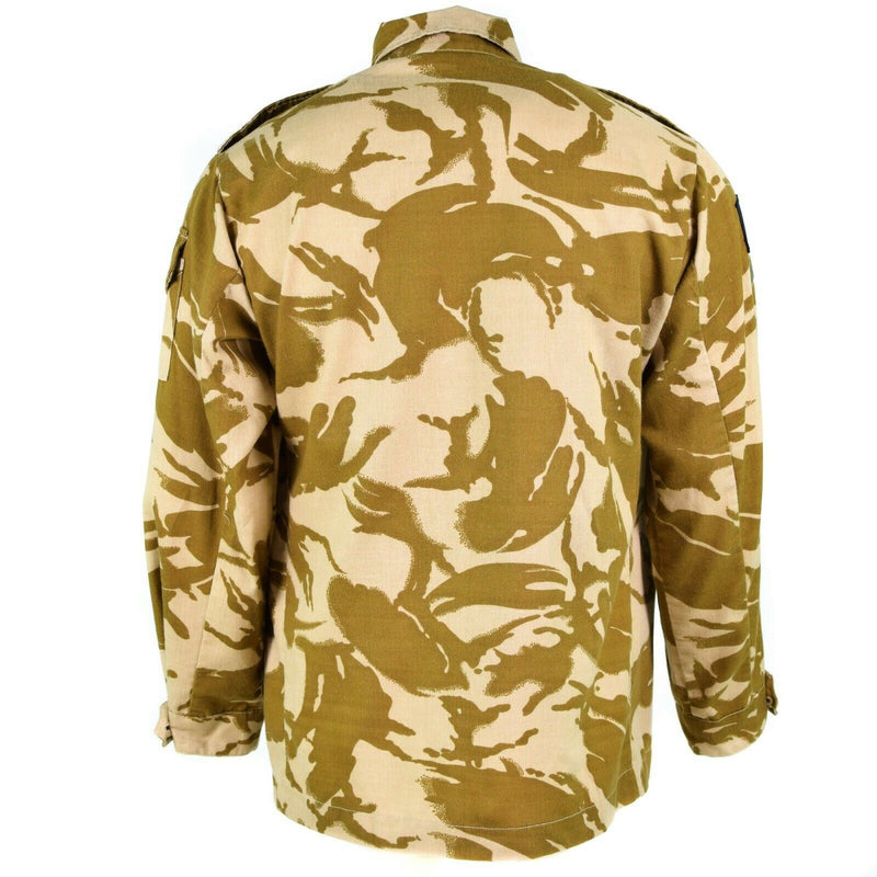 Genuina chaqueta del ejército británico Combate Desert Camo Camisa Camisa de campo Ligero militar