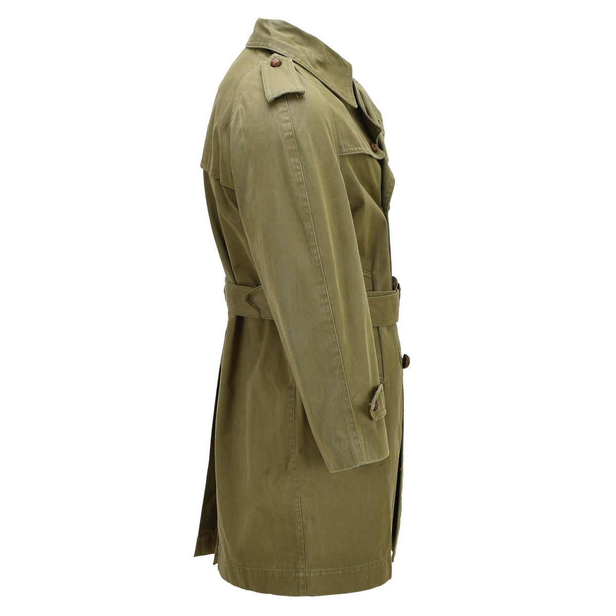 Gabardina Militar Española Original Gabardina Formal Campo Beige
