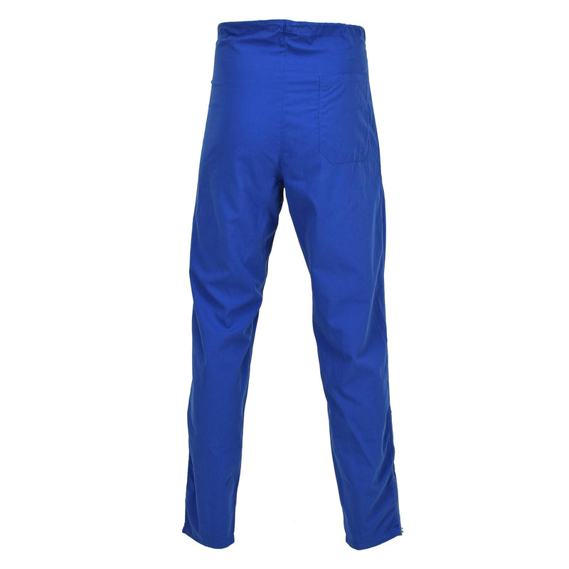 Pantalones militares suecos de pantalones suecos Pantalones de trabajo de cintura ajustable Desgaste azul