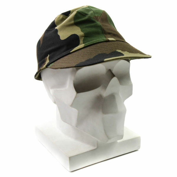 Genuino francés del ejército francés de la Francia Cap f1 Combat de campo militar Cap pico Camo
