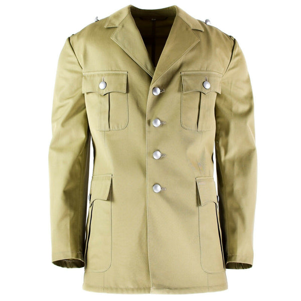 Marca original del ejército alemán chaqueta tropical desierto uniforme formal nuevo