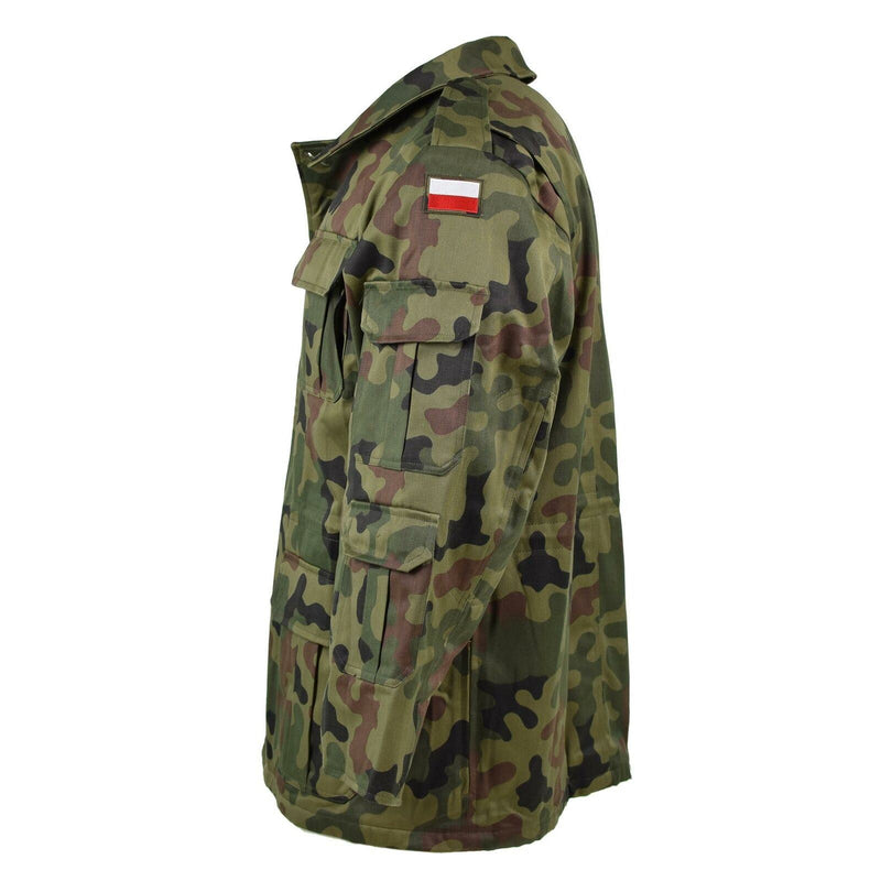 Genuino polaco del ejército polaco parka pantera camufa camufla