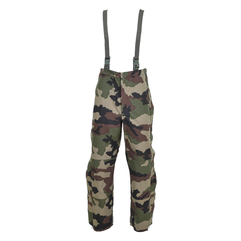Pantalones de lluvia militar franceses originales de los pantalones de trilaminato impermeables aparatos ortopédicos