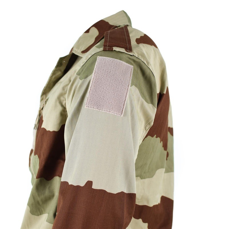 Genuina chaqueta del ejército francés F2 Desierto Camuflage Francia Excedente militar Problema