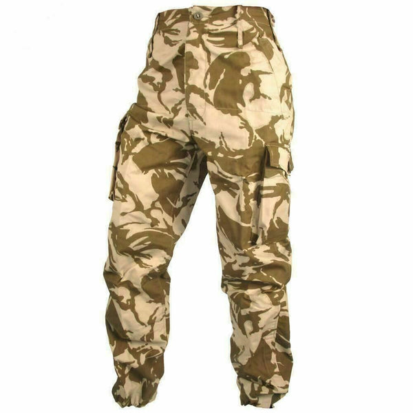 Genuinos pantalones de combate del ejército británico pantalones militares desérticos a prueba de viento Nuevo