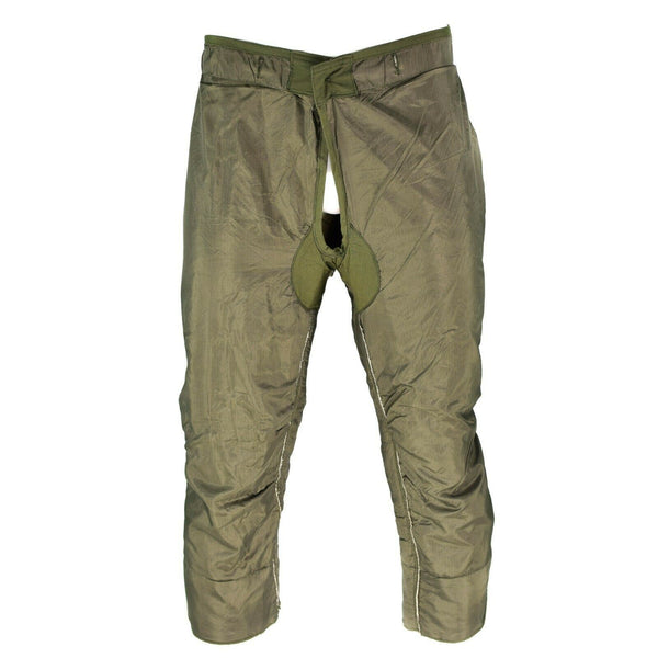 Liner de pantalones acolchados del ejército original de EE. UU. M65 M 1951 Finamiento térmico 3/4 Calentador de colchas