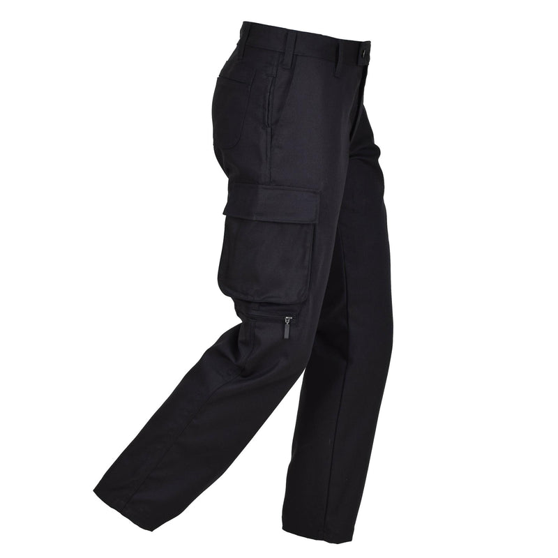 Pantalones de trabajo negro de Dinamarca original Pantalones D Bánicos de anillo D Fuerte Duración Duración Nuevo