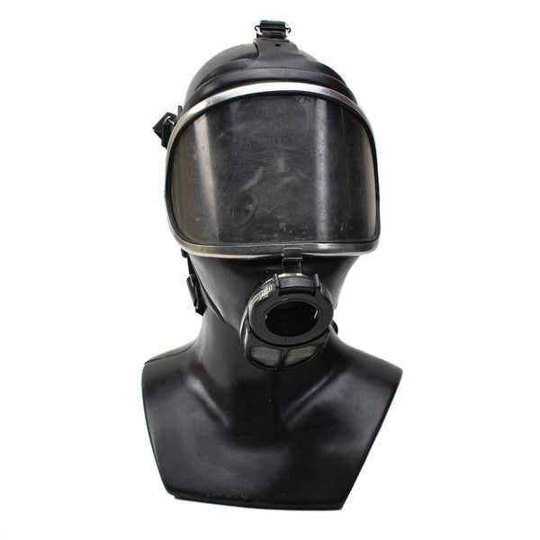 Panorama de draging genuino Nova Face Mask Firefighter Gas Full Respirator Negro