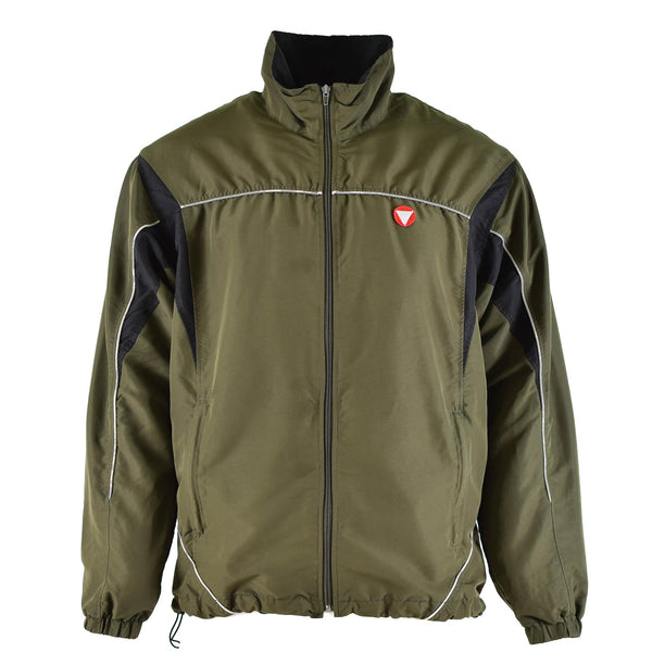 Genuino entrenamiento del ejército austriaco Top chaqueta Top Sports Vintage OD Green