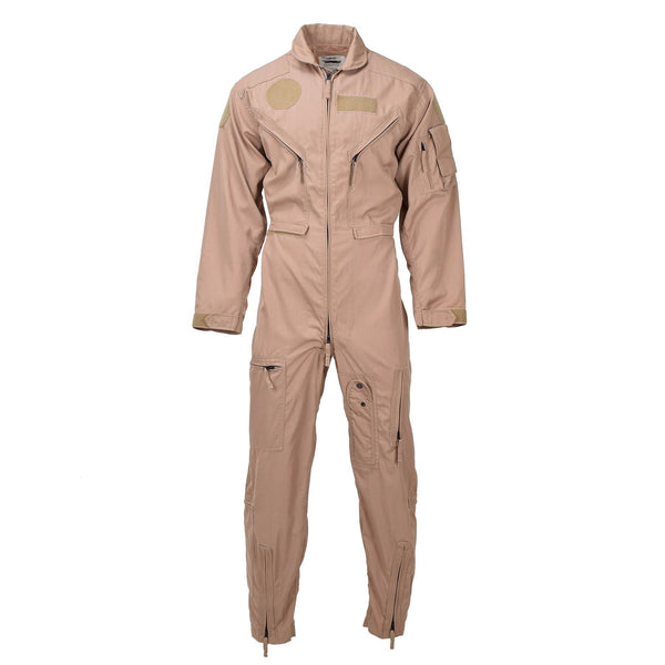 Vuelo militar holandés original Coverall Aramid Resistente al calor de aramid Caki