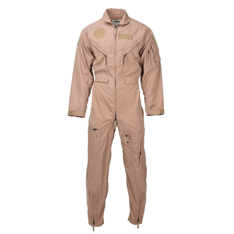 Vuelo militar holandés original Coverall Aramid Resistente al calor de aramid Caki