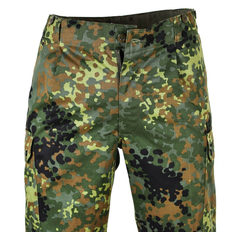 Problema genuino del ejército alemán Pantalones Flecktarn Combat Camufas Bw pantalones Nuevos