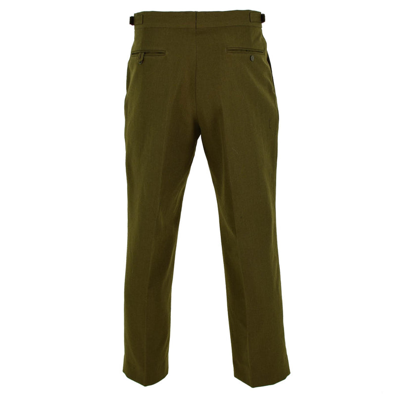 Pantalones de uniformes oficiales del ejército británico original Pantalones de desfile de pantalones