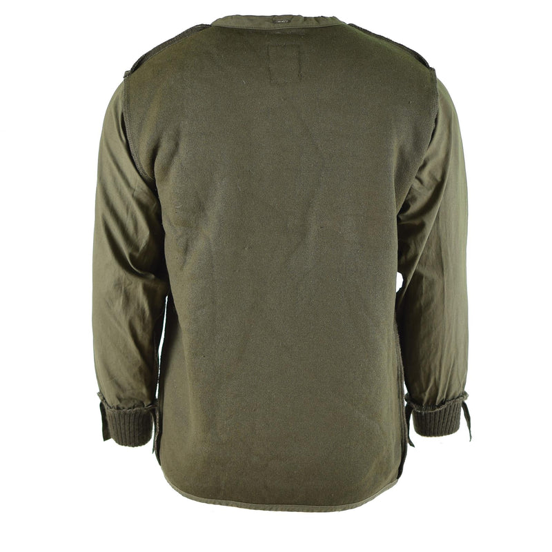 Genuino ejército holandés oliva od parka revestimiento combate chaqueta de forro militar modacryllic