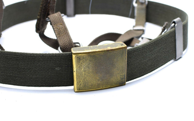 Ejército alemán Strap Tirns Belt Set System Tactical Arness Pack Kit