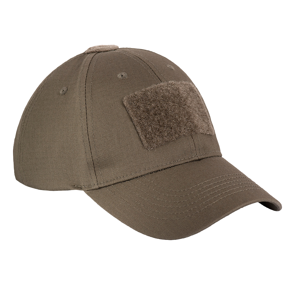 Gorra de béisbol táctica M-Tac Ajuste flexible Gancho y bucle Ripstop Oliva oscuro L/XL