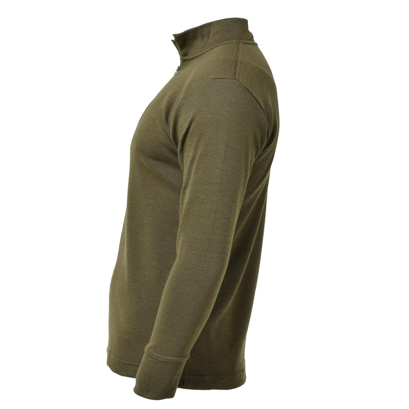 Camiseta militar original Italia cremallera