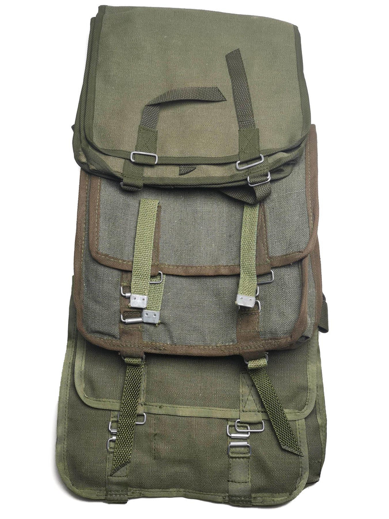 Ejército polaco original Haversack Canvas Bag Bag Bag Bagchraft Bushcraft