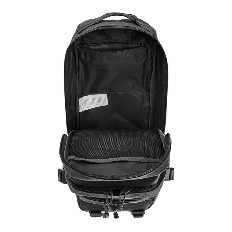 MIL-TEC Estilo de asalto de EE. UU. 20L Tactical Daypack Outdoor Camping Black Backpack