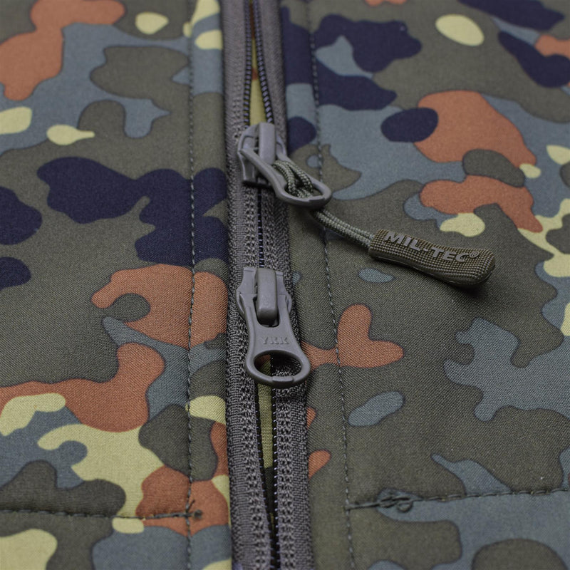 Mil-Tec Softshell Jacket Scu 14 Alemán Flecktran CAMO Outking Searrina