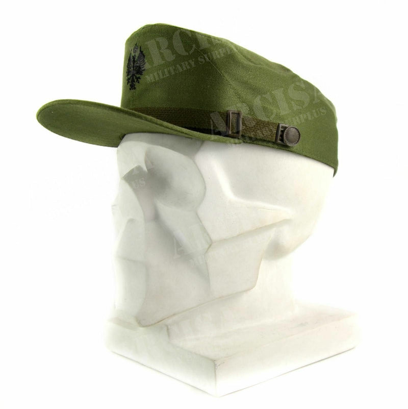 Española original de visera española Capa del ejército de la marina del ejército de pico de pico verde oliva verde