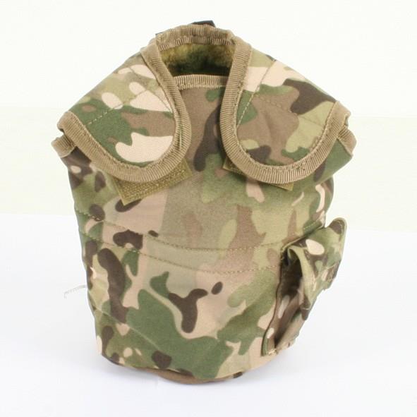 Sistema de accesorio molle de la botella de agua de estilo del ejército de EE. UU.