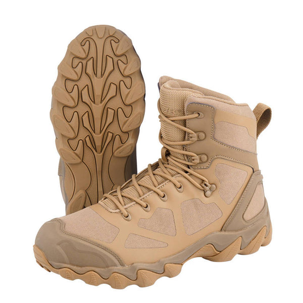 Mil-Tec Chimera High Boots Ligero de trekking de trekking Cazador de cazas Coyote