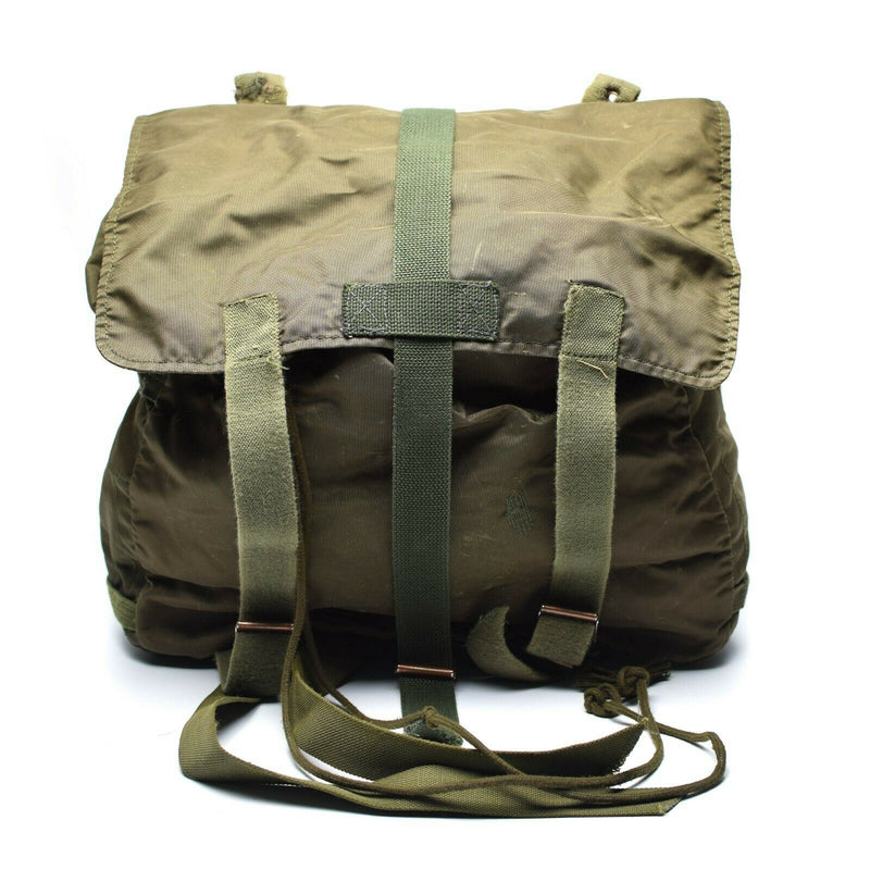 Original de la manada de combate del ejército austriaco Pack Problema militar Bag Haversack Olive