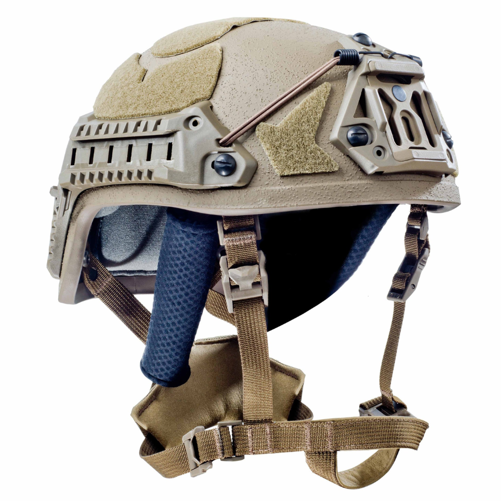 Casco balístico moderno Šestan-Busch BK-ACH-HC Rieles laterales de corte alto nivel IIIA